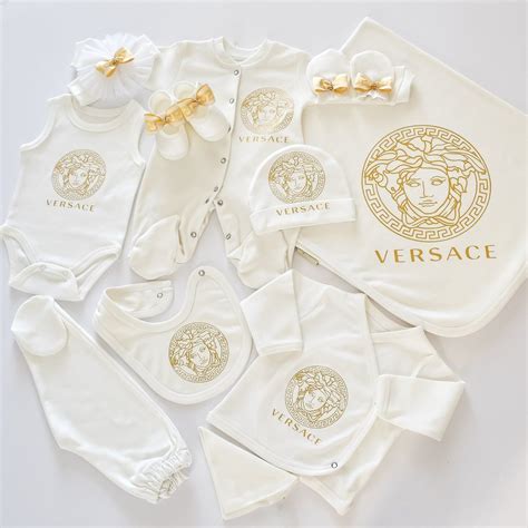 newborn baby versace|Versace baby clothing.